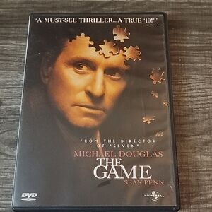 The Game DVD - Black Cover